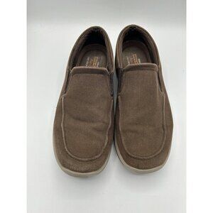 Skechers Mens Brown Tan Casual Shoes Loafers Size 9
